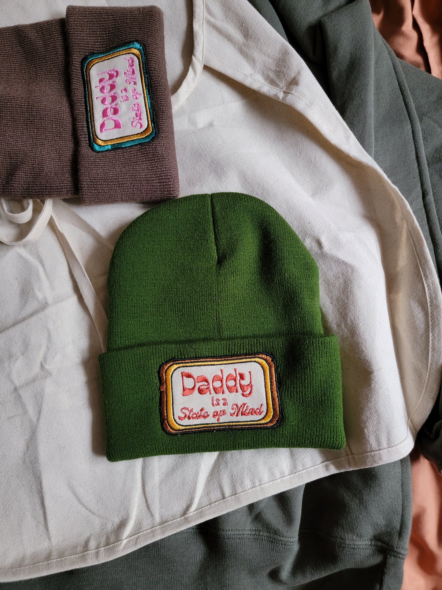 Daddy is a State of Mind Embroidery