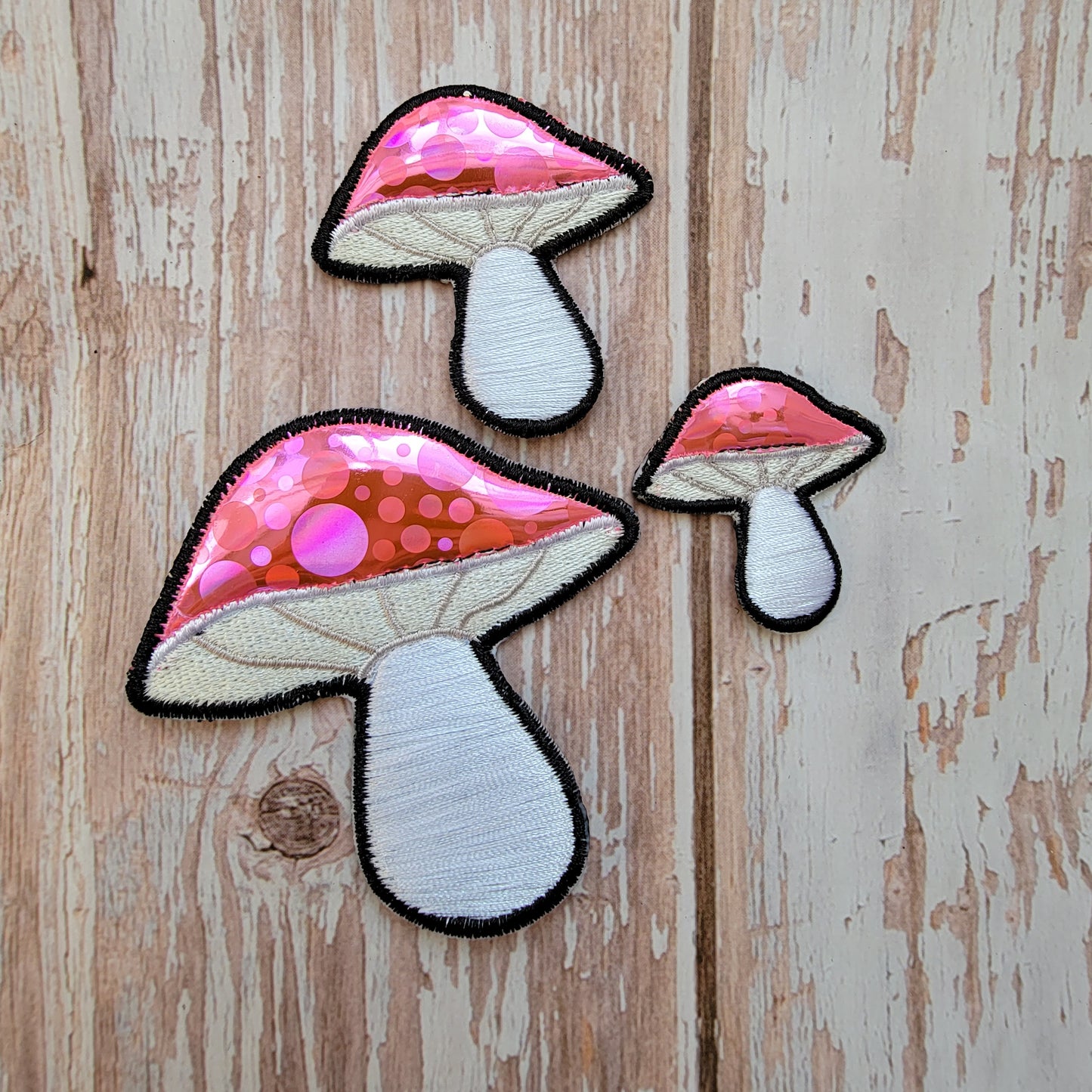 Who's a Giant Mushy Friend Embroidered Patch