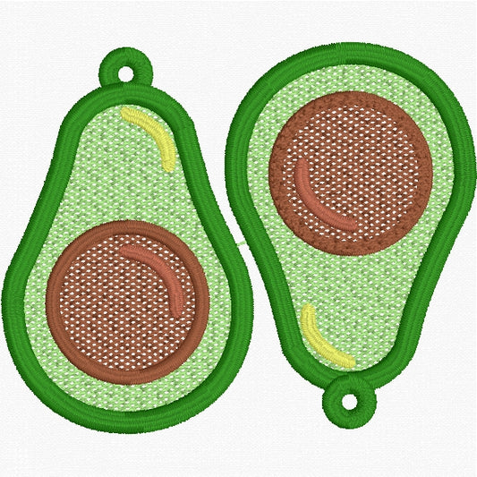 Fresh Avocado FSL Embroidery File