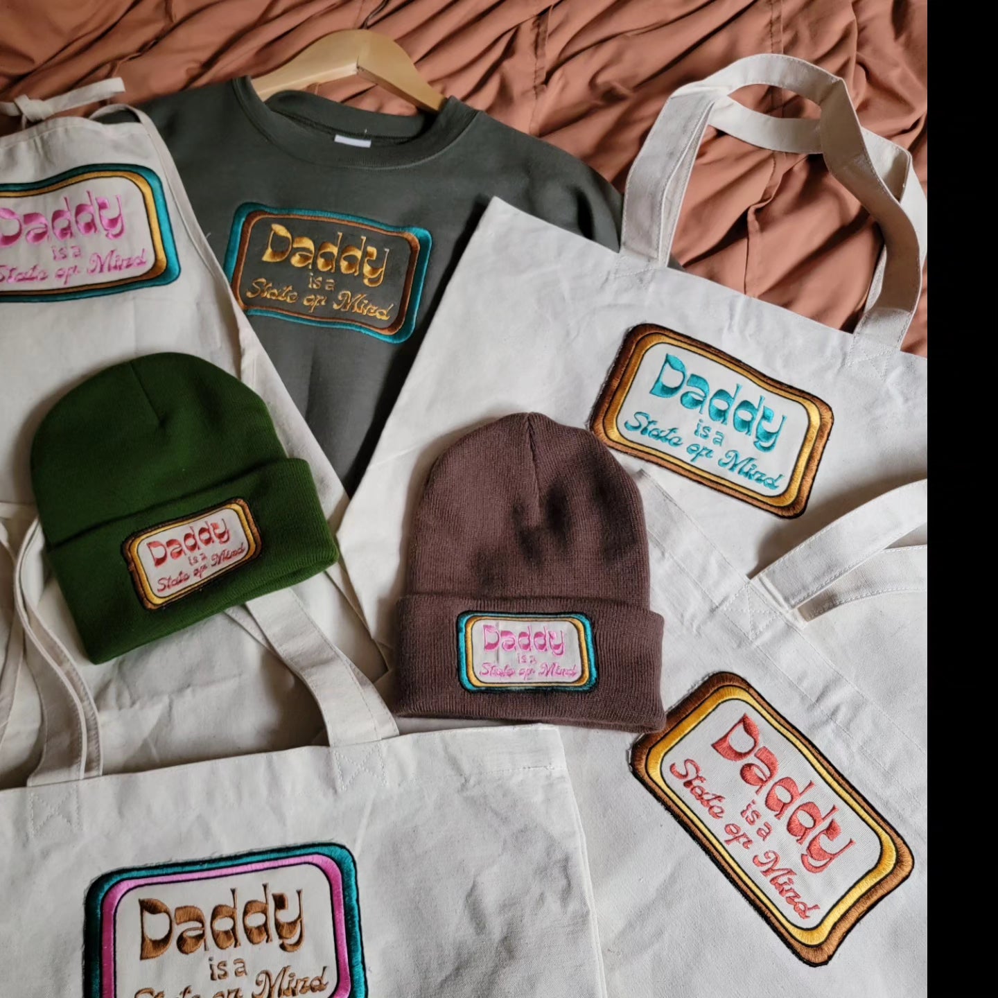 Daddy is a State of Mind Embroidery