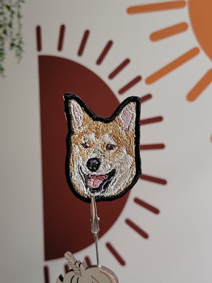 Embroidered Pet Portrait Patches - 3 Day Turnaround