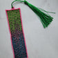 Custom Gradient Embroidered Bookmark Bracelets -