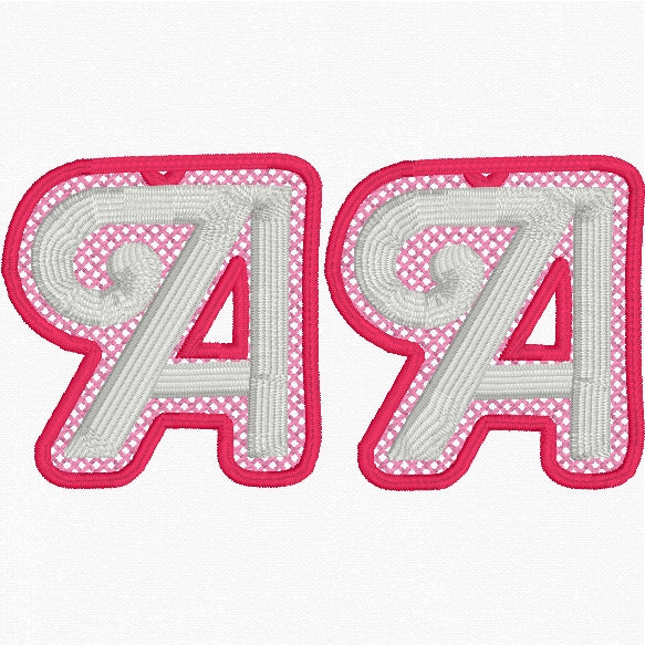 'G' Earrings FSL Embroidery File