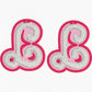 'C' Earrings FSL Embroidery File