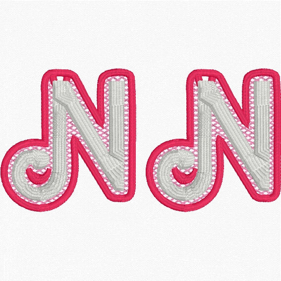 'N' Dolly Earrings FSL Embroidery File