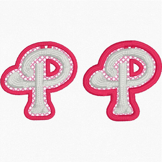 'G' Earrings FSL Embroidery File