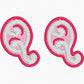 'Y' Dolly Earrings FSL Embroidery File