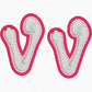 'Y' Dolly Earrings FSL Embroidery File