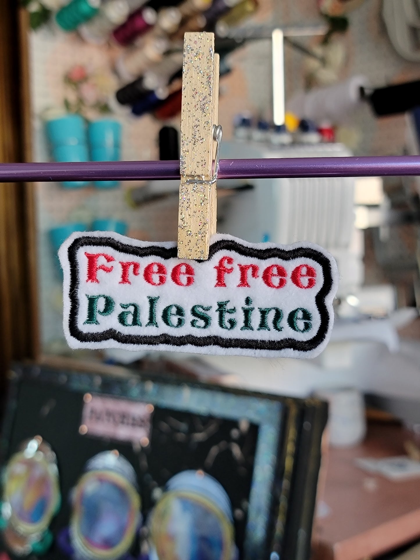 Free Free Palestine - Iron-On Patches