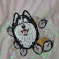 Alaskan Malamute Embroidered Patch