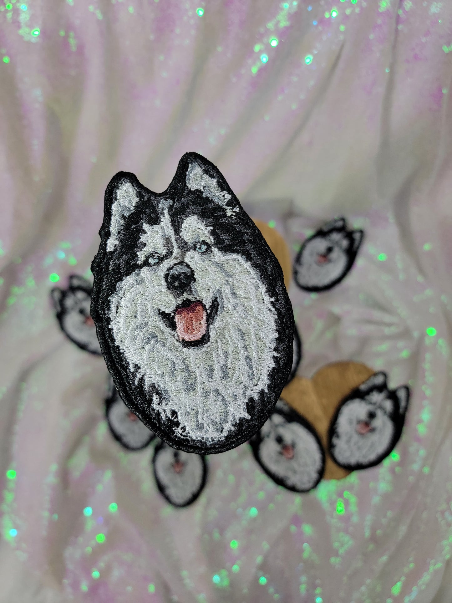 Alaskan Malamute Embroidered Patch